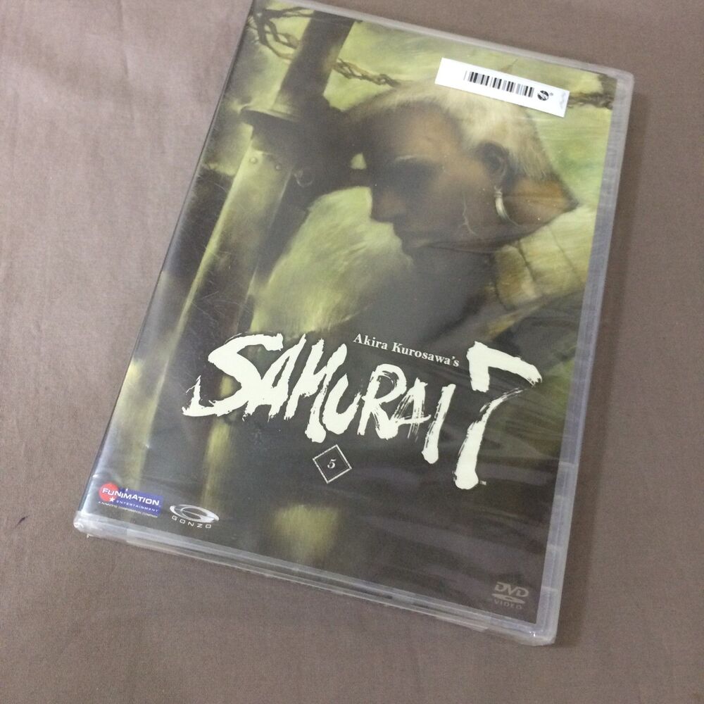 Samurai 7 Vol. 5 DVD Anime Akira Kurosawa Funimation Factory Sealed